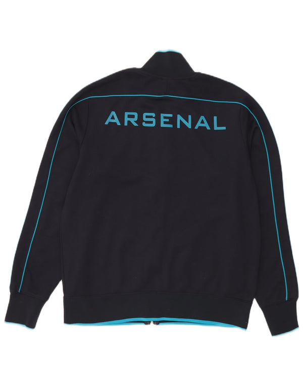 Jaqueta masculina Nike Arsenal Graphic Tracksuit grande bloco colorido azul marinho