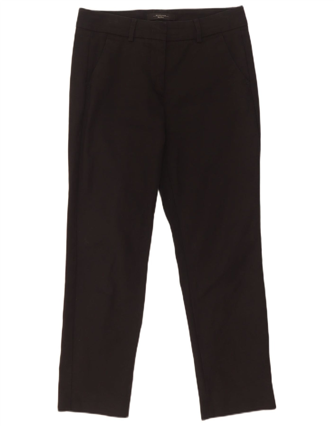 Max Mara Calça Chino Feminina Weekend Slim W30 L26 Preta