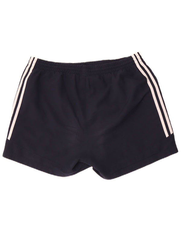 Adidas Mens Sport Shorts Grande Azul Marinho Poliéster Esportes