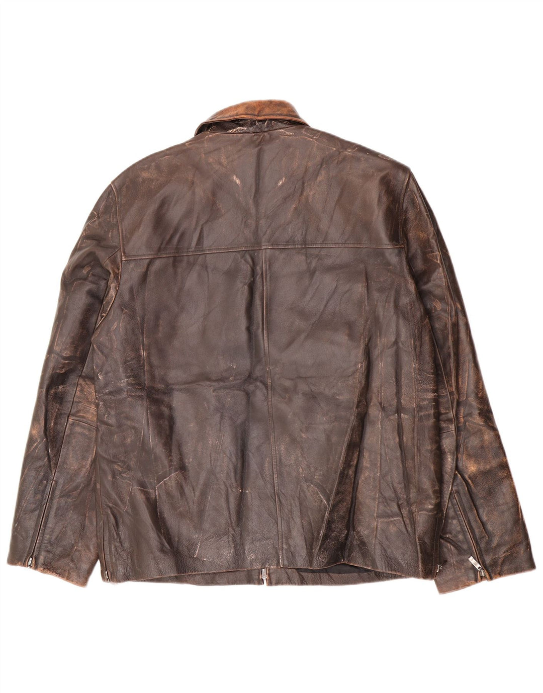 Jaqueta de couro masculina Conbipel IT 52 XL couro marrom