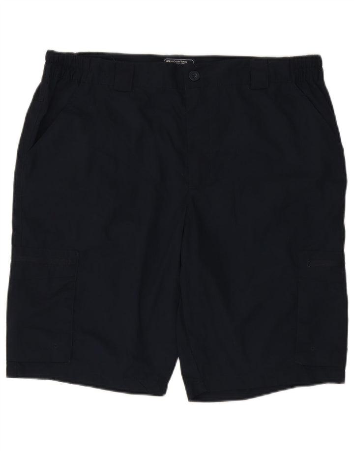 Mountain Warehouse Mens Cargo Shorts W36 Grande Poliéster Azul Marinho