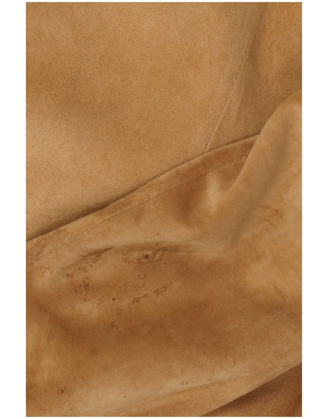 Jaqueta blazer feminina vintage de camurça com 2 botões Reino Unido 14 marrom médio