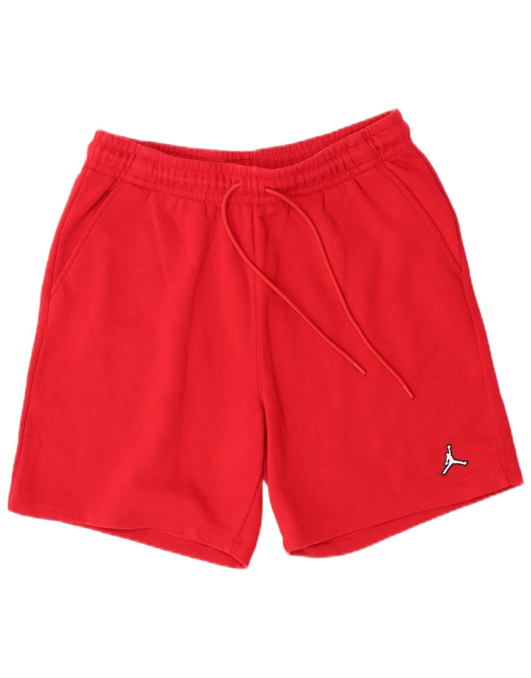 Jordan Mens Sport Shorts Grande Algodão Vermelho