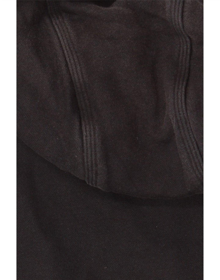 Suéter Nike Masculino Zip com Capuz Pequeno Algodão Preto