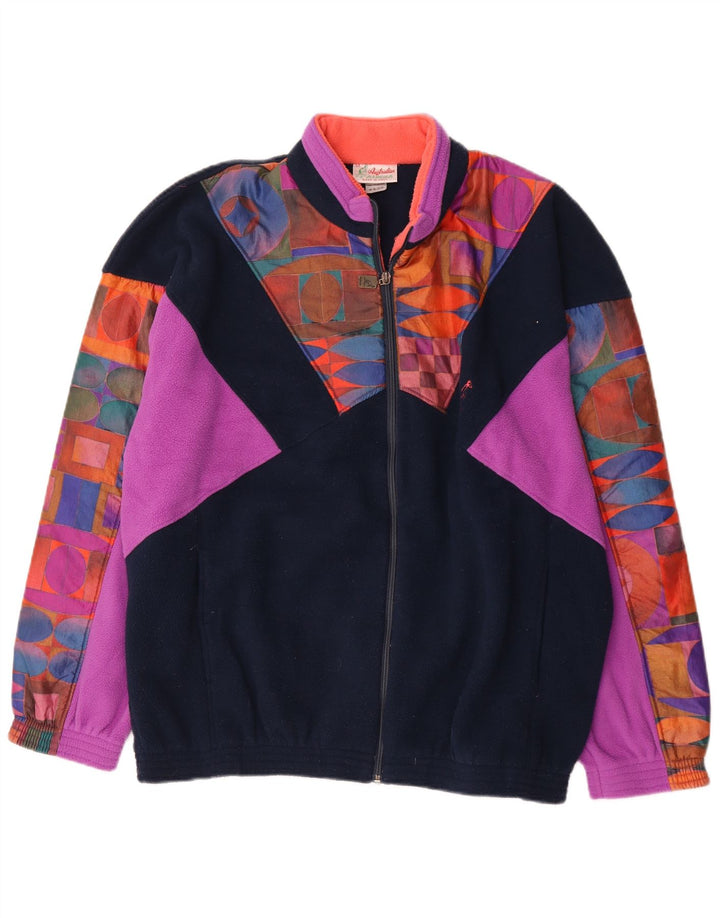 Jaqueta de lã feminina AUSTRALIAN L'ALPINA IT 54 2XL multicolorida geométrica