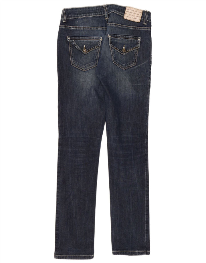 Calvin Klein Jeans Slim Feminino W29 L32 Azul Algodão