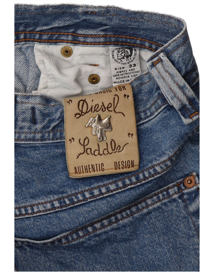 DIESEL Masculino Jeans Reta W33 L34 Azul Clássico