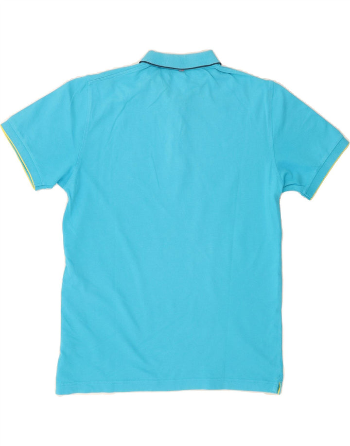 SUN68 Mens Polo Shirt Large Blue Cotton Vintage Sun68 and Second-Hand Sun68 from Messina Hembry 