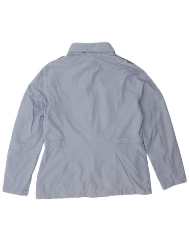 Jaqueta militar feminina ESPRIT UK 12 poliéster azul médio