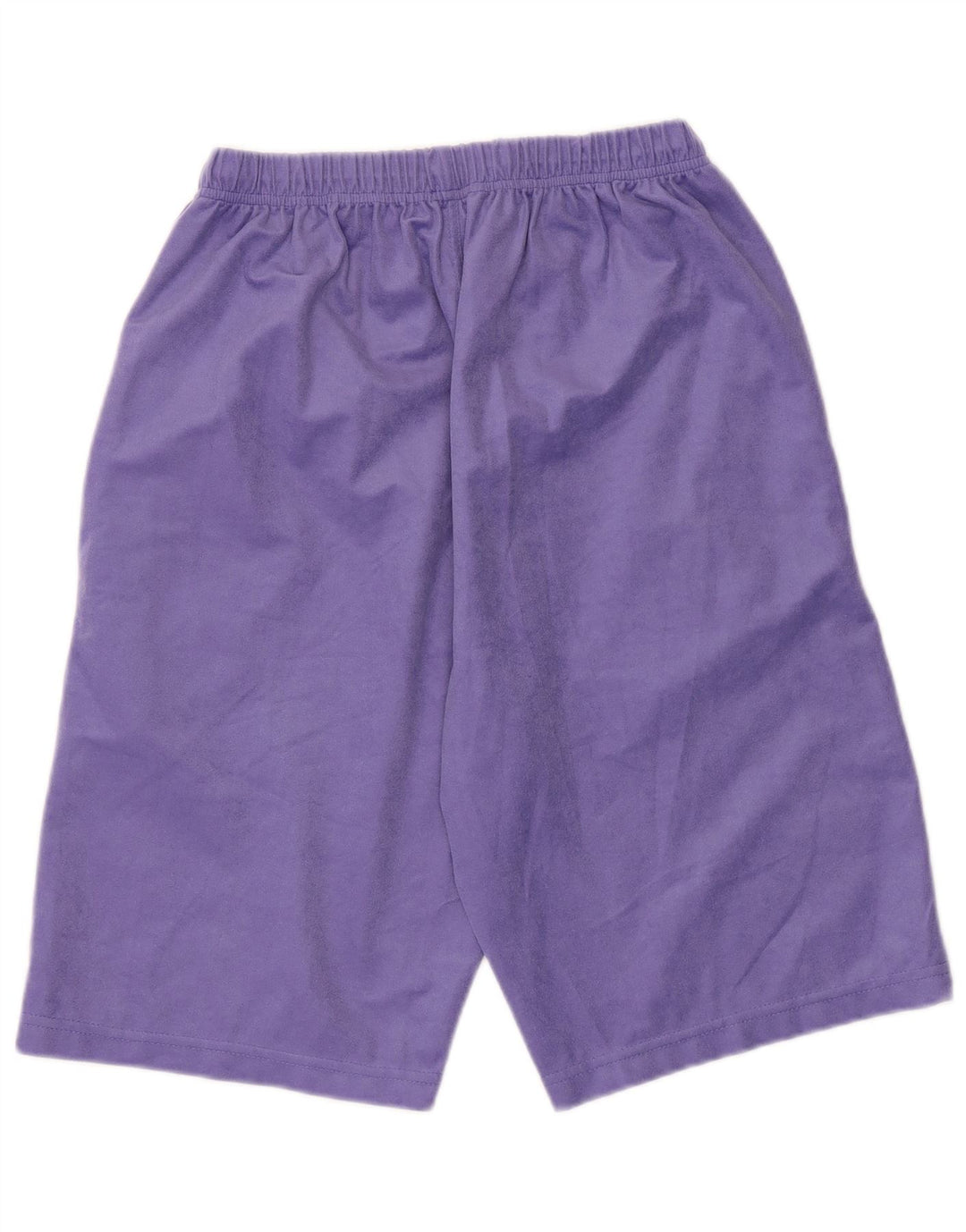 Shorts esportivos femininos VINTAGE UK 12 triacetato roxo médio