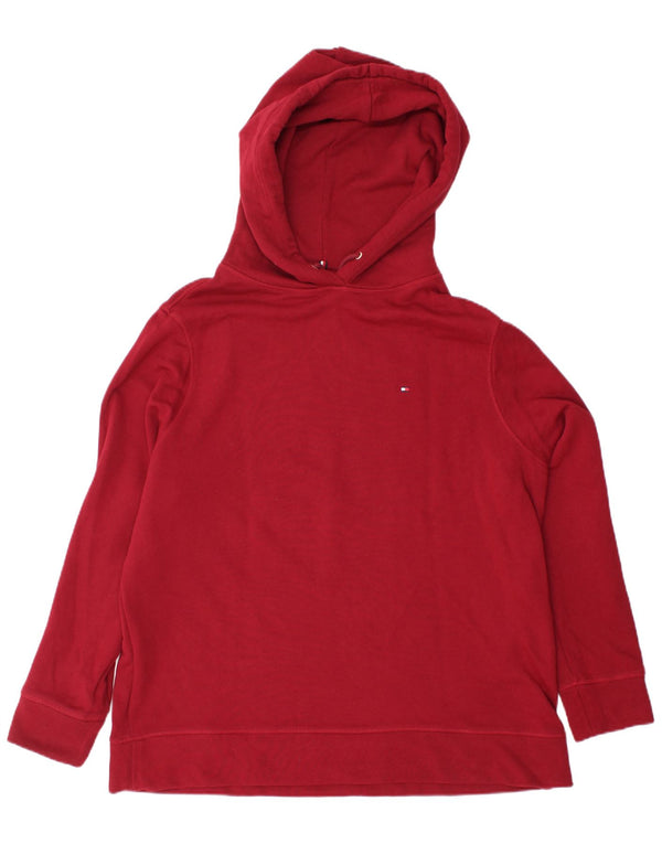 Jumper com capuz oversized feminino TOMMY HILFIGER UK 18 XL marrom