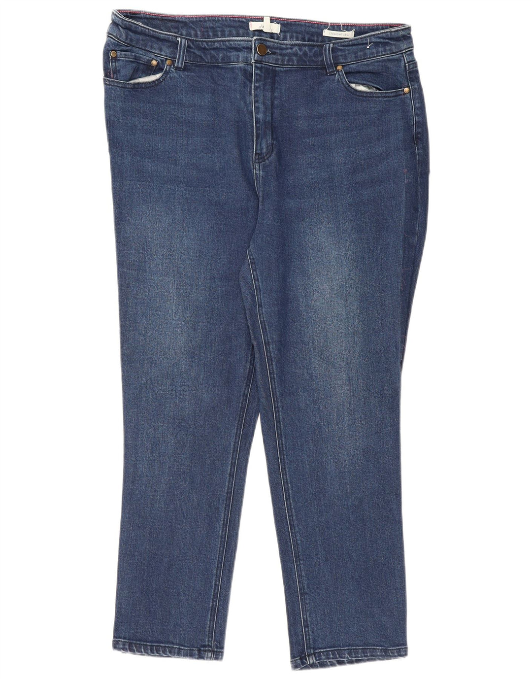 JOULES Jeans retos femininos W36 L26 algodão azul