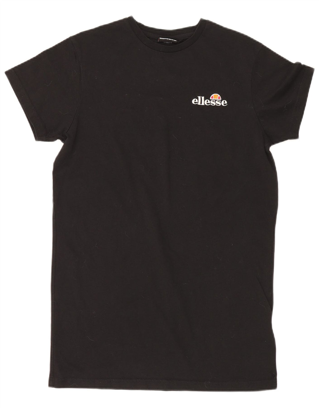 Camiseta masculina ELLESSE top pequeno algodão preto