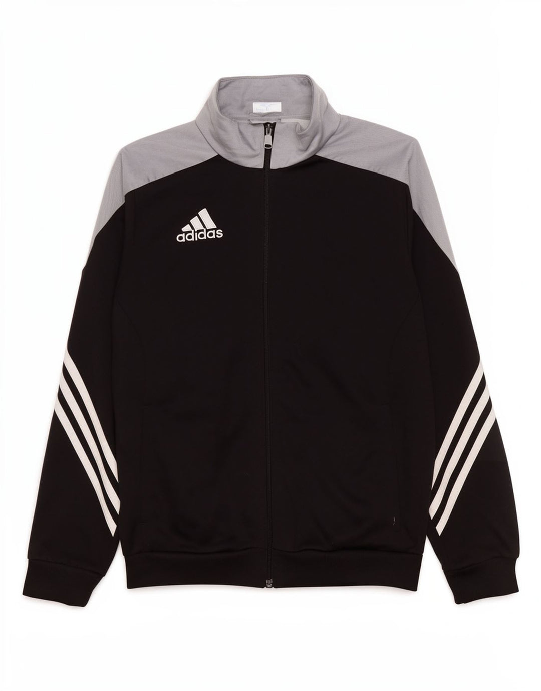 Jaqueta Adidas Meninos Treino Top 13-14 Anos XL Preto Colorblock Poliéster