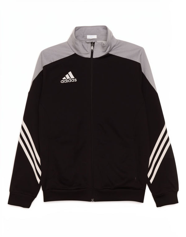 Jaqueta Adidas Meninos Treino Top 13-14 Anos XL Preto Colorblock Poliéster