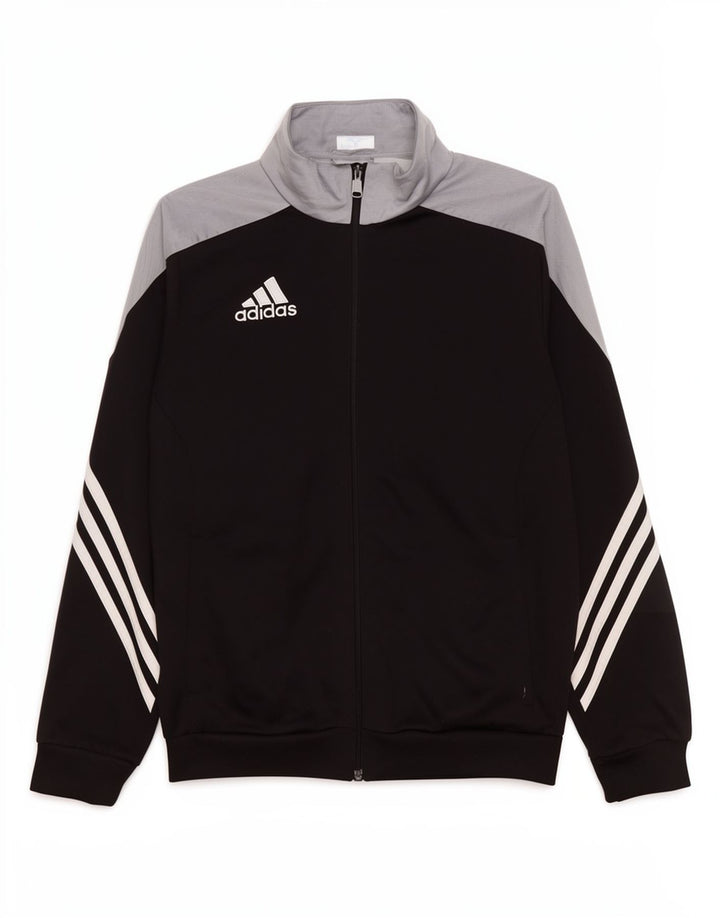 Jaqueta Adidas Meninos Treino Top 13-14 Anos XL Preto Colorblock Poliéster