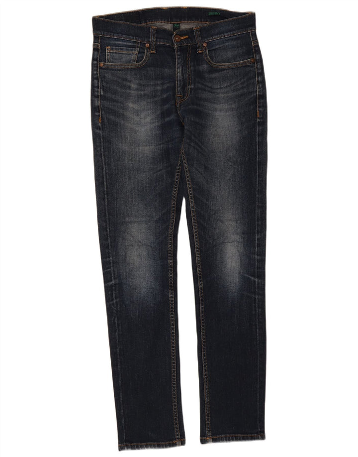 Benetton Jeans Skinny Masculino W30 L32 Azul