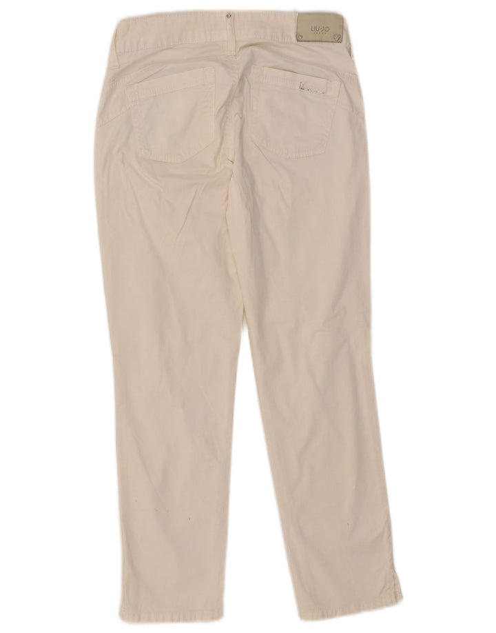 Liu Jo Jeans Slim Feminino W28 L26 Algodão Branco
