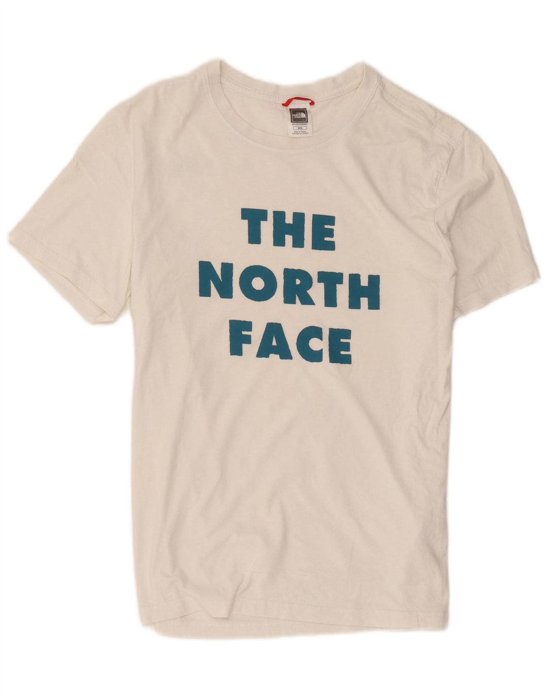 Camiseta gráfica masculina The North Face Top médio algodão branco