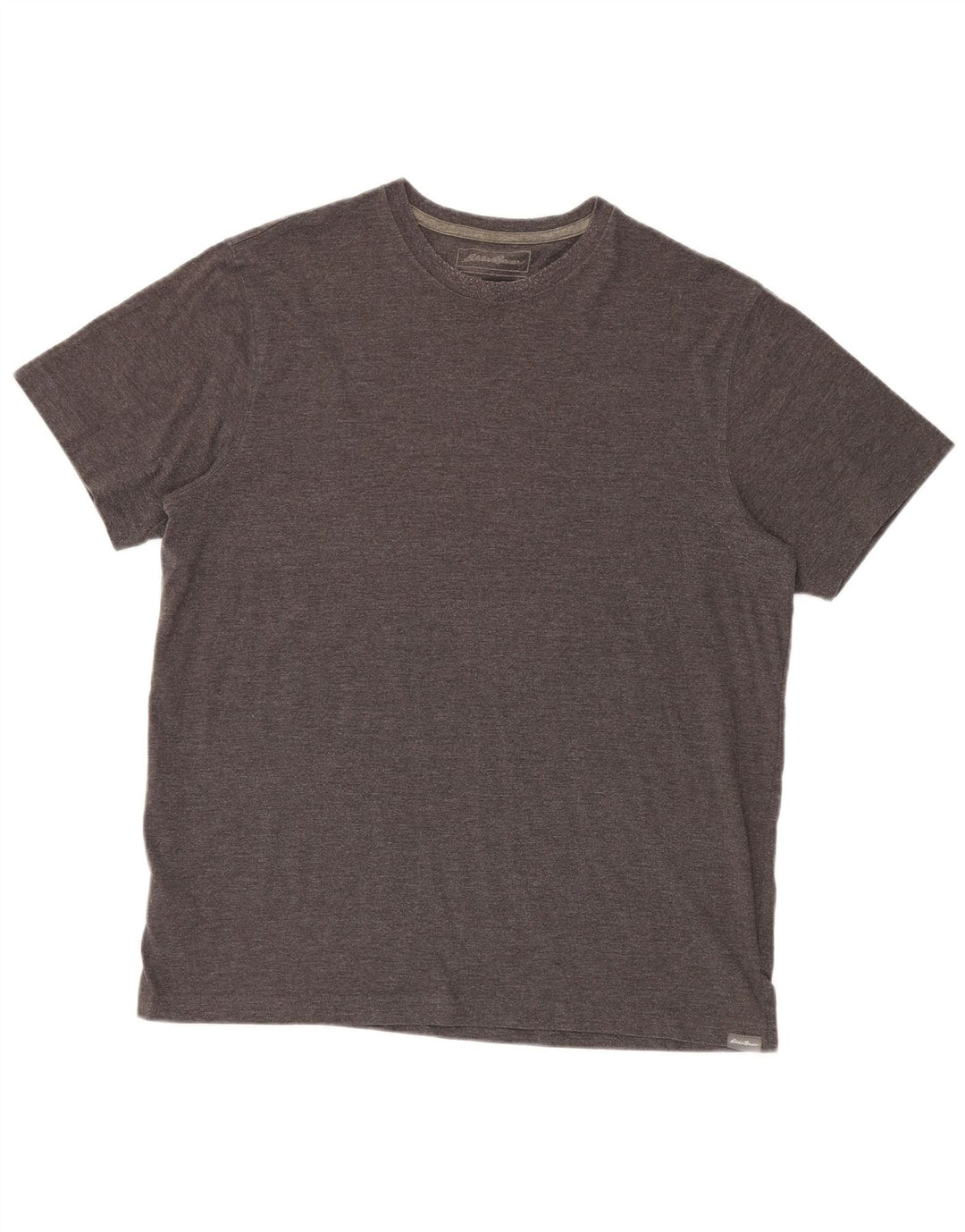 Camiseta masculina Eddie Bauer grande algodão cinza