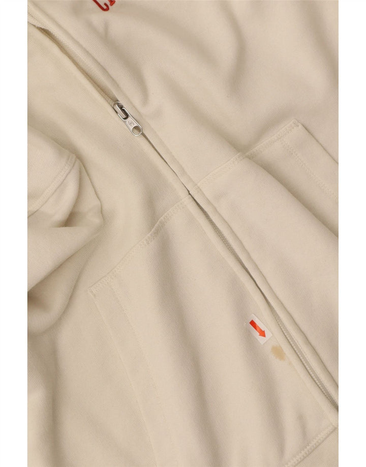 CHAMPION Suéter feminino com capuz e zíper 15-16 anos 2XL algodão branco