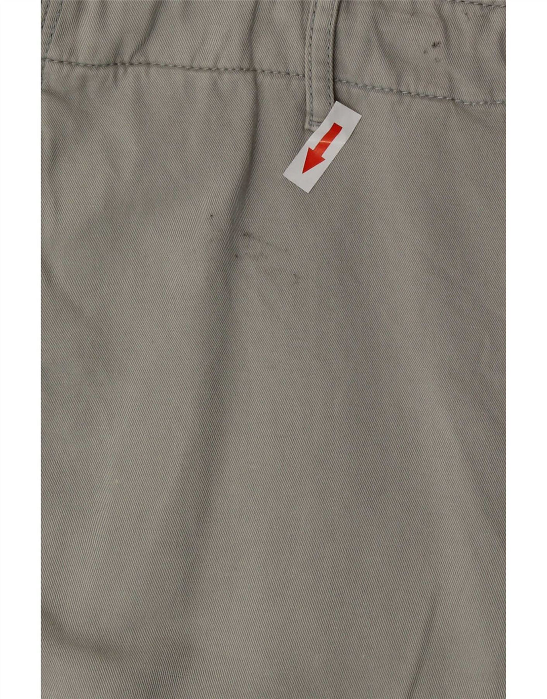Shorts Chino Masculino Reiss W36 Grande Algodão Cinza