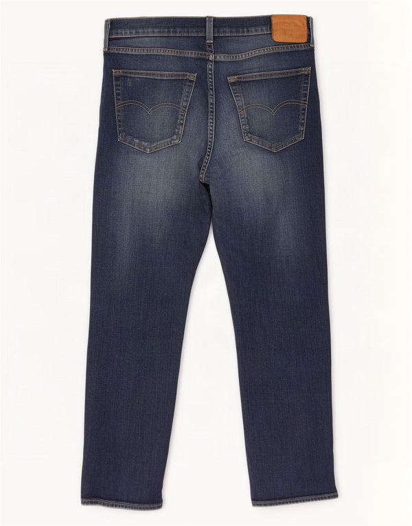 Levi's Masculino 505 Straight Jeans W34 L30 Azul Algodão