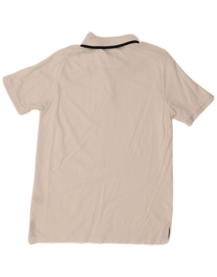 Camisa polo masculina Dack's grande algodão branco