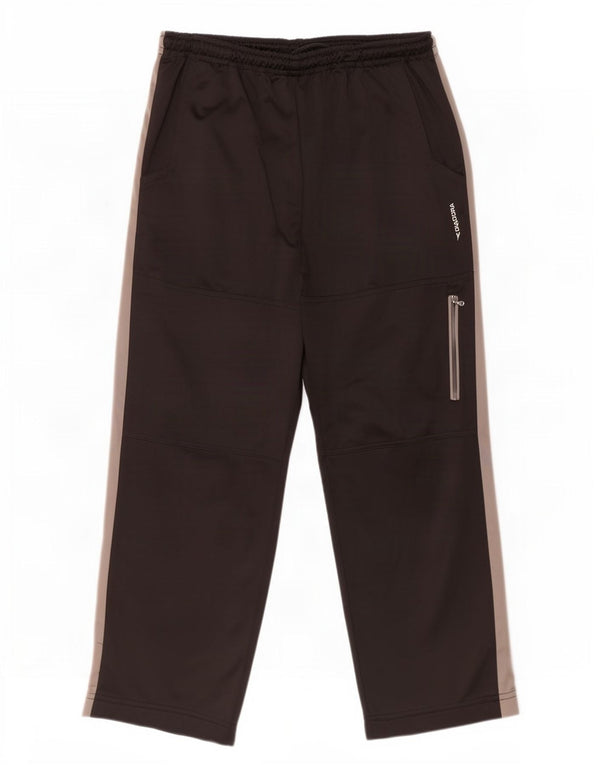 Calça de treino masculina Diadora Cargo 2XL poliéster colorblock preto