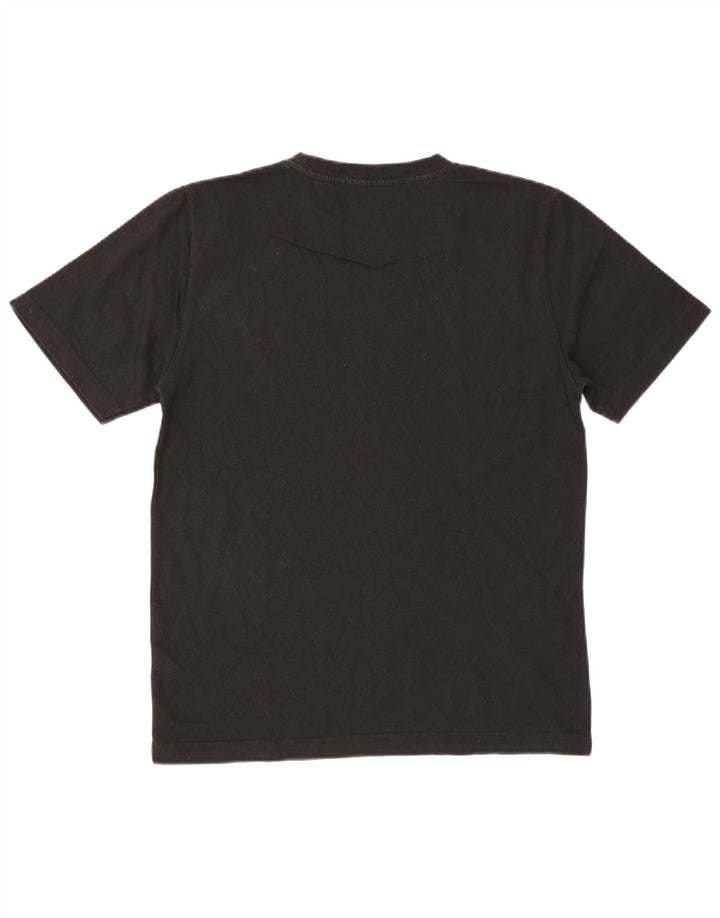 Camiseta masculina Calvin Klein Jeans Top médio algodão preto