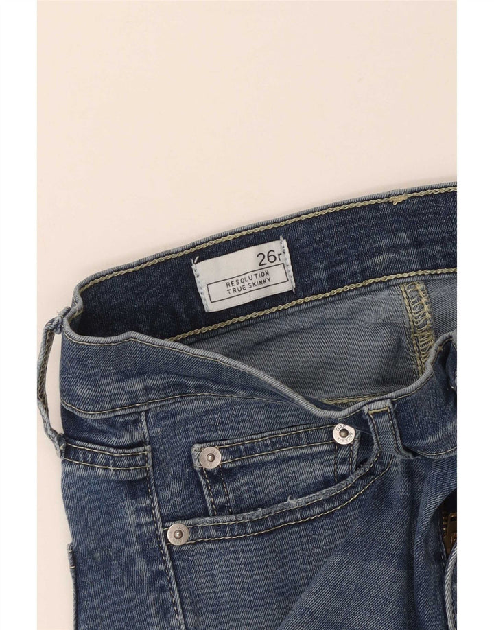 Jeans skinny feminino Gap W26 L30 azul