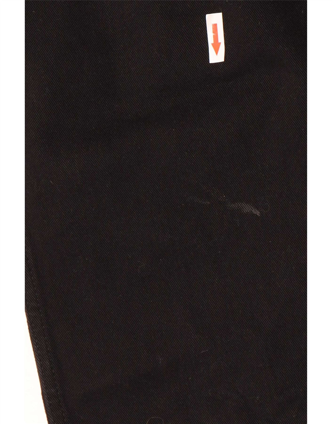 Wrangler Mens Straight Jeans W34 L34 Algodão Preto