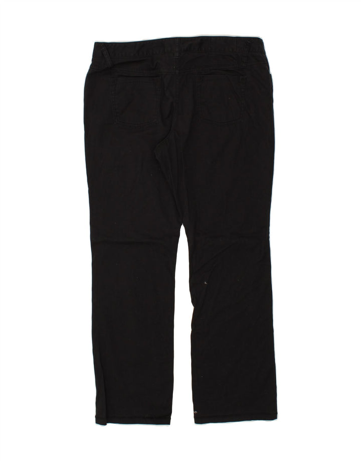 MOSSIMO Womens Stretch Straight Casual Trousers US 16 2XL W40 L33  Black Vintage Mossimo and Second-Hand Mossimo from Messina Hembry 