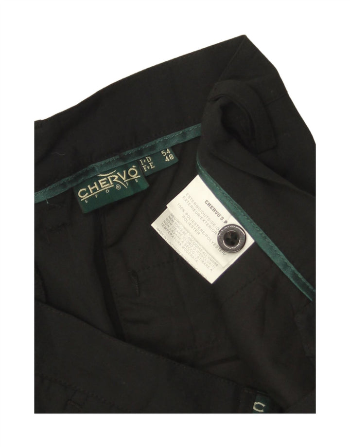 Calça Chino Masculina CHERVO IT 54 2XL W36 L32 Poliéster Preto