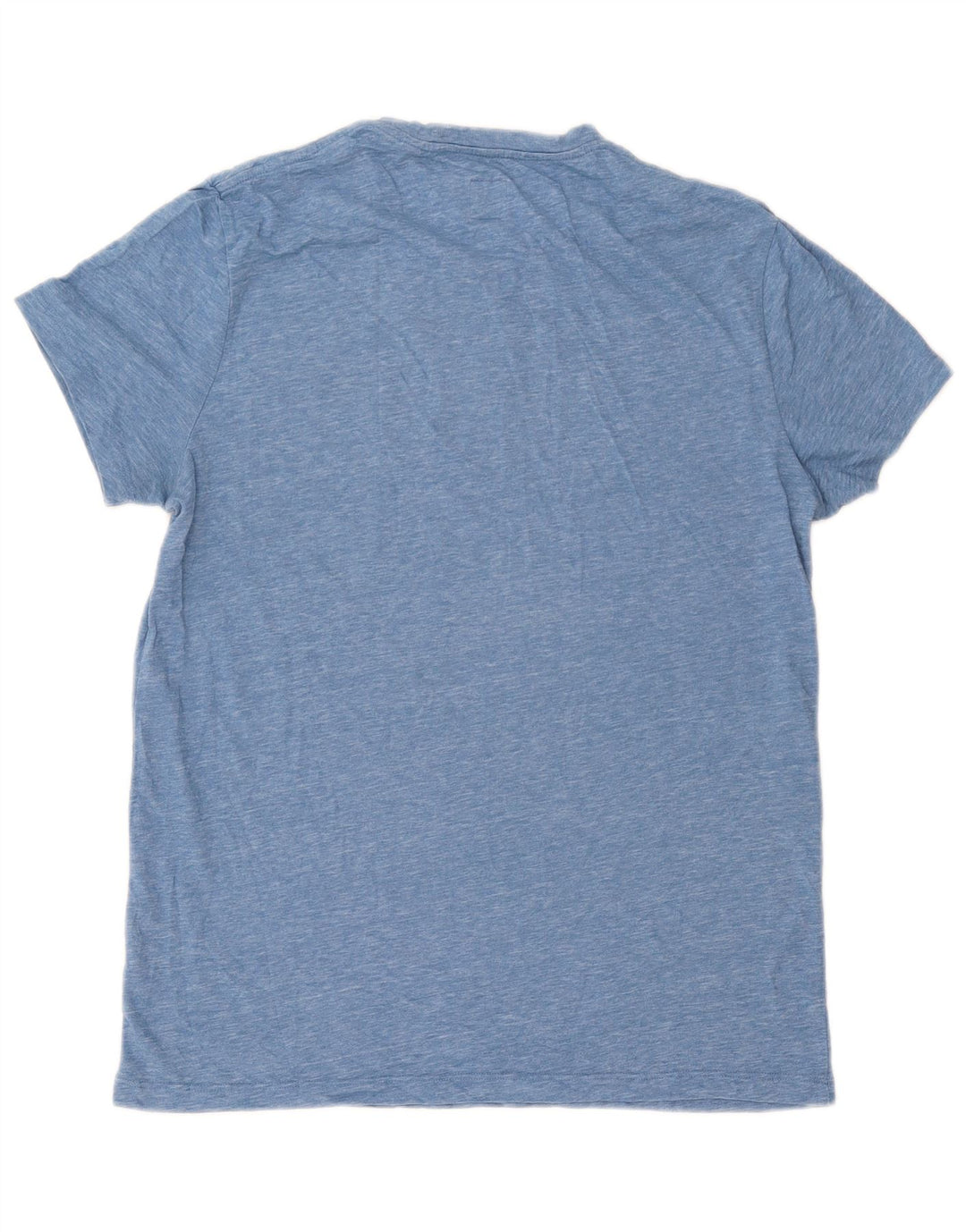 Camiseta masculina Jack Wills algodão manchado azul médio