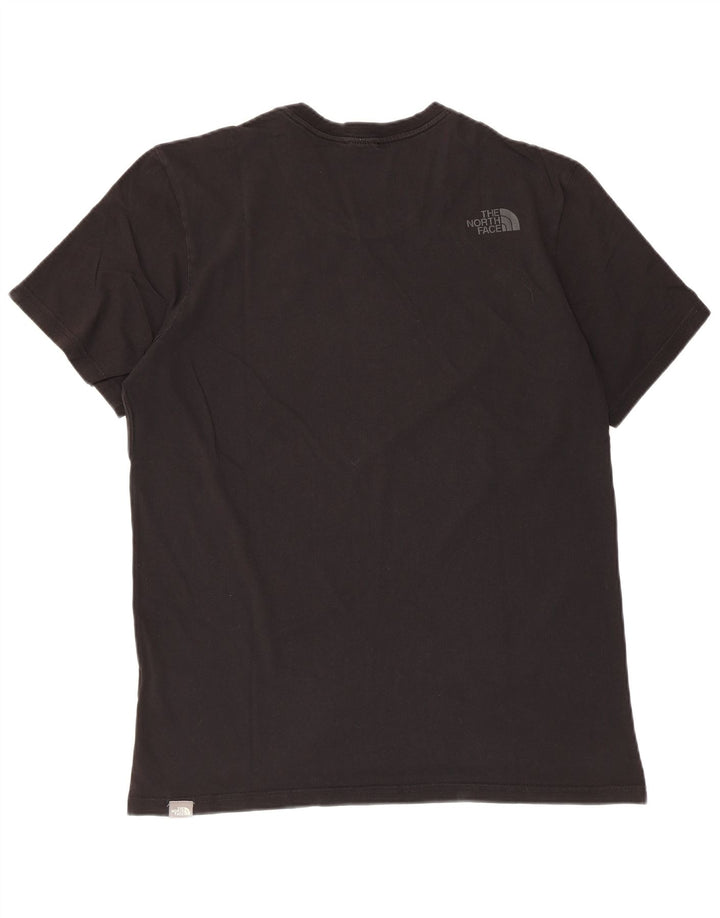 Camiseta gráfica masculina The North Face grande algodão preto
