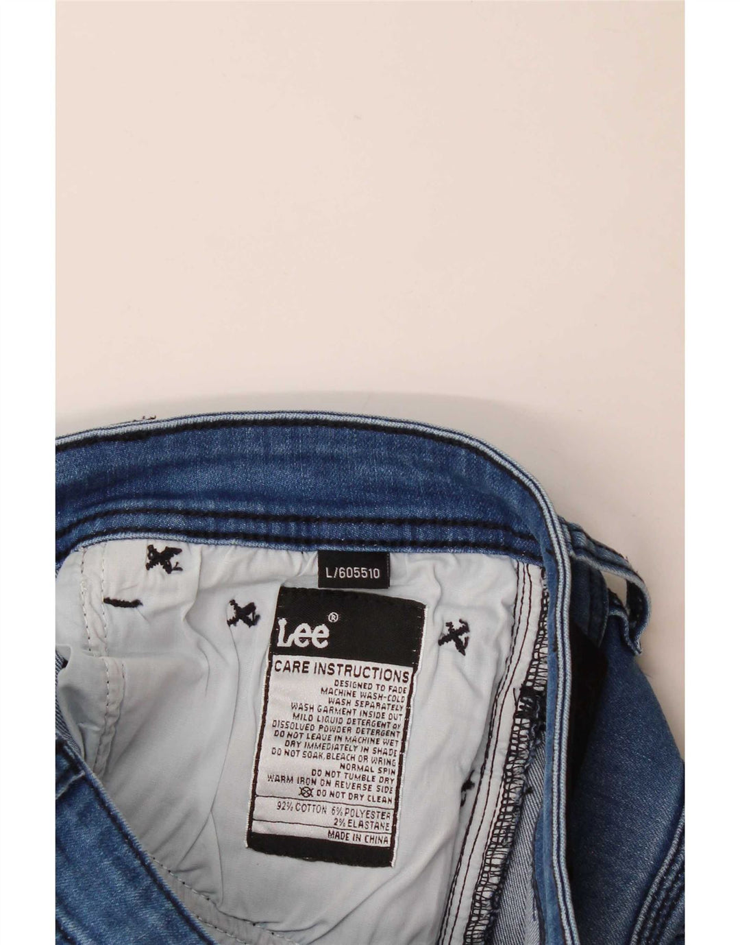 Lee Jeans Skinny Feminino W30 L31 Azul Algodão