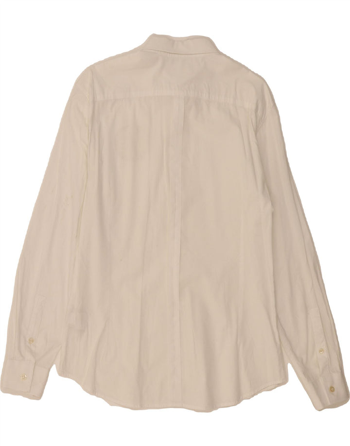 ICEBERG Mens Shirt Medium White Cotton Vintage Iceberg and Second-Hand Iceberg from Messina Hembry 