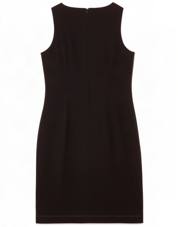 Vestido feminino Marks & Spencer com bainha St. Michael Reino Unido 12 médio preto