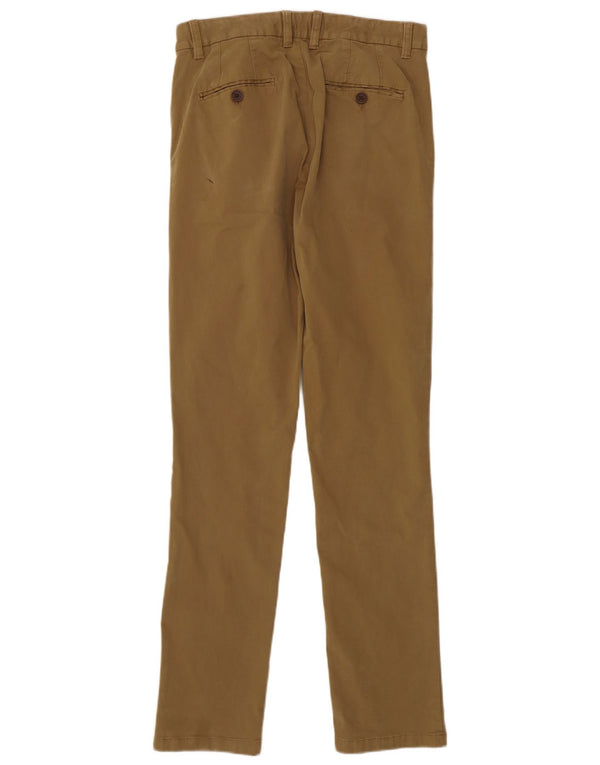 Calça Chino Slim Masculina Fat Face W32 L34 Algodão Bege