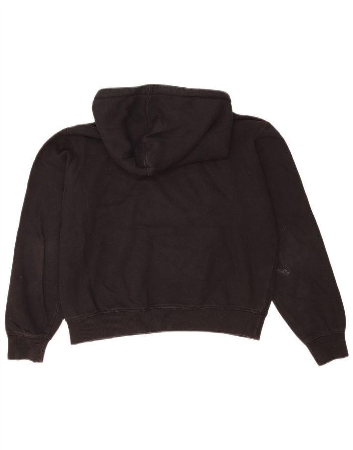 Champion masculino gráfico regular fit moletom com capuz pequeno preto