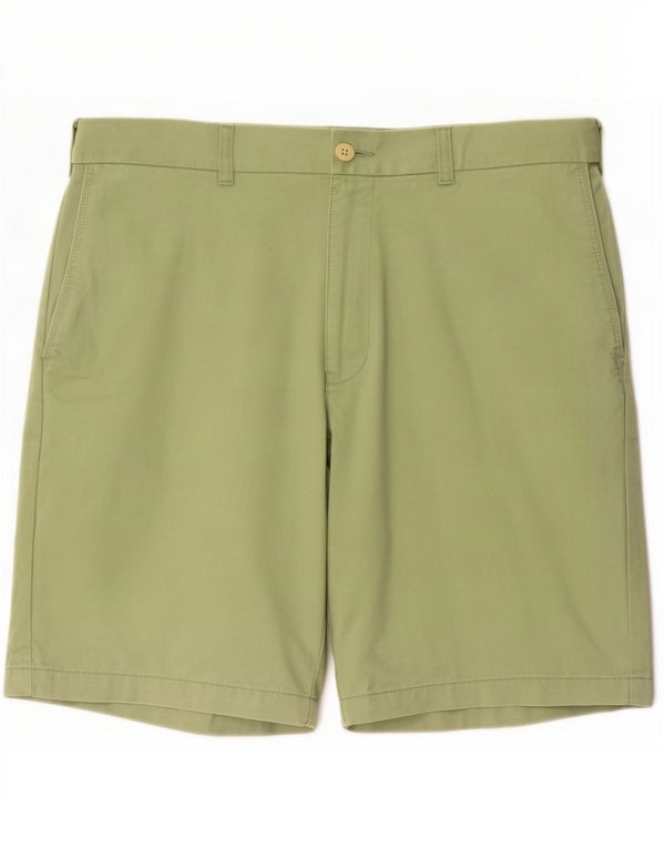 Shorts chino masculino Marks & Spencer W38 XL algodão verde