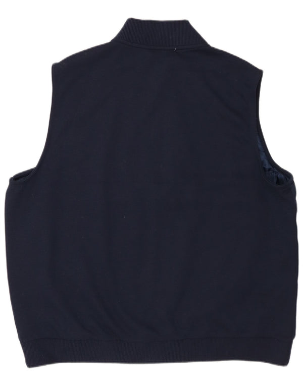 Colete acolchoado masculino Marks & Spencer UK 46 3XL azul marinho poliéster