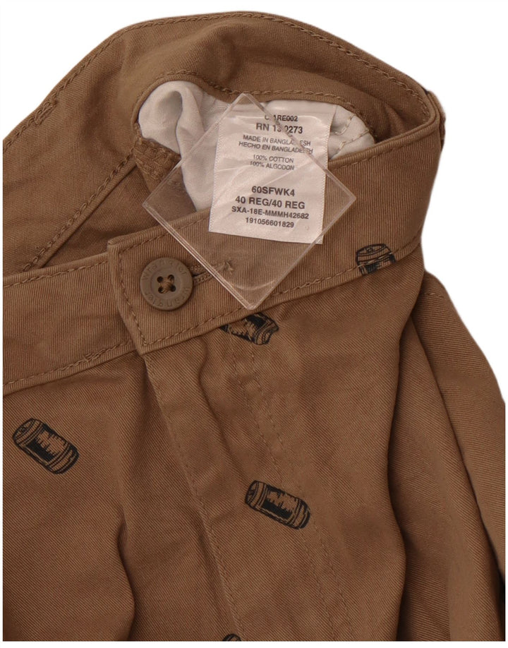 Shorts cargo masculino WRANGLER W40 XL algodão marrom