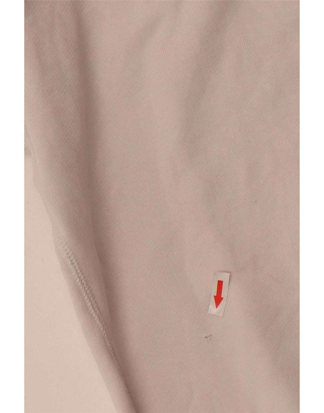 Adidas feminino oversized moletom jumper reino unido 10 pequeno algodão branco
