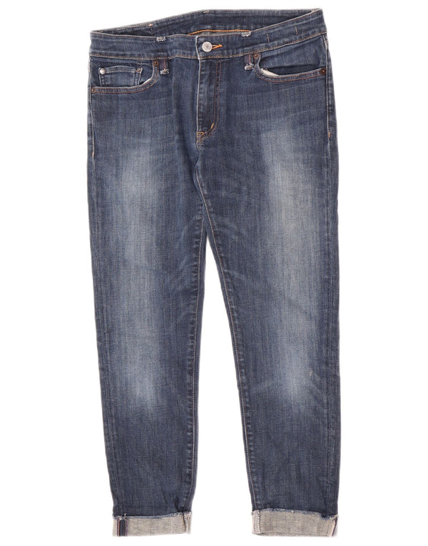 Ralph Lauren Calça jeans skinny feminina W29 L26 algodão azul