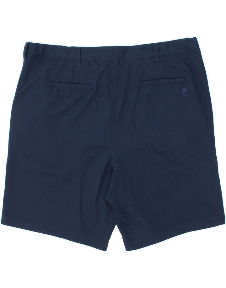 Shorts masculinos FILA Golf Chino W46 3XL azul marinho poliéster