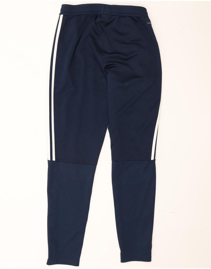 Calça de treino masculina Adidas médio azul marinho poliéster