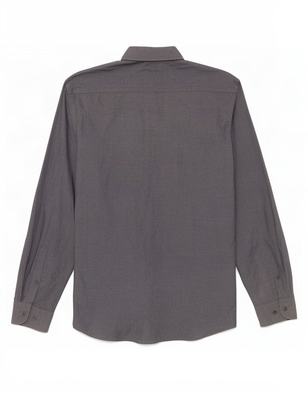Camisa masculina St. Bernard tamanho 39/40 15 1/2 algodão cinza médio