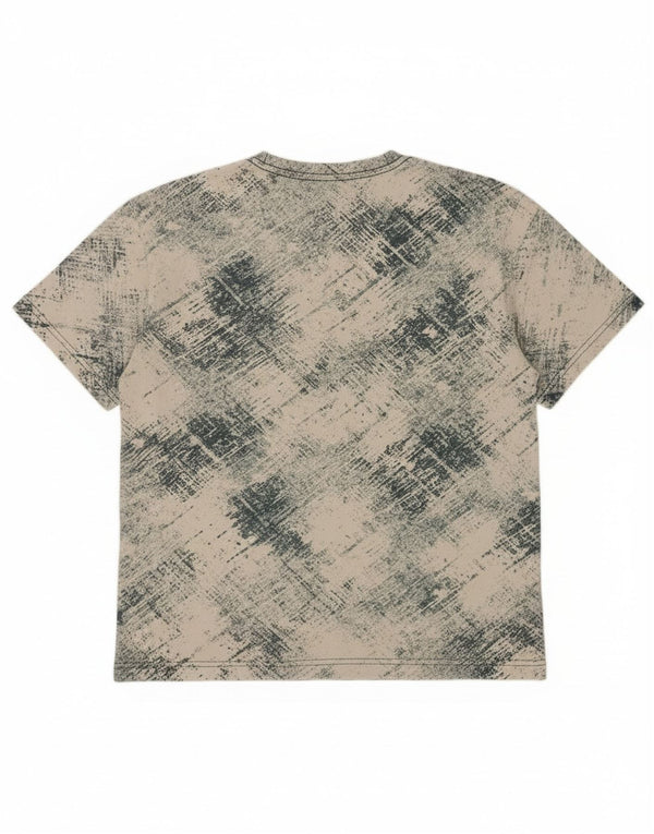 Converse Boys Graphic T-Shirt Top 12-13 Years Large Off White Check